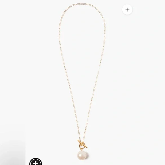 Chan Luu Gold Necklace with Pearl Pendant - Picture 2 of 5